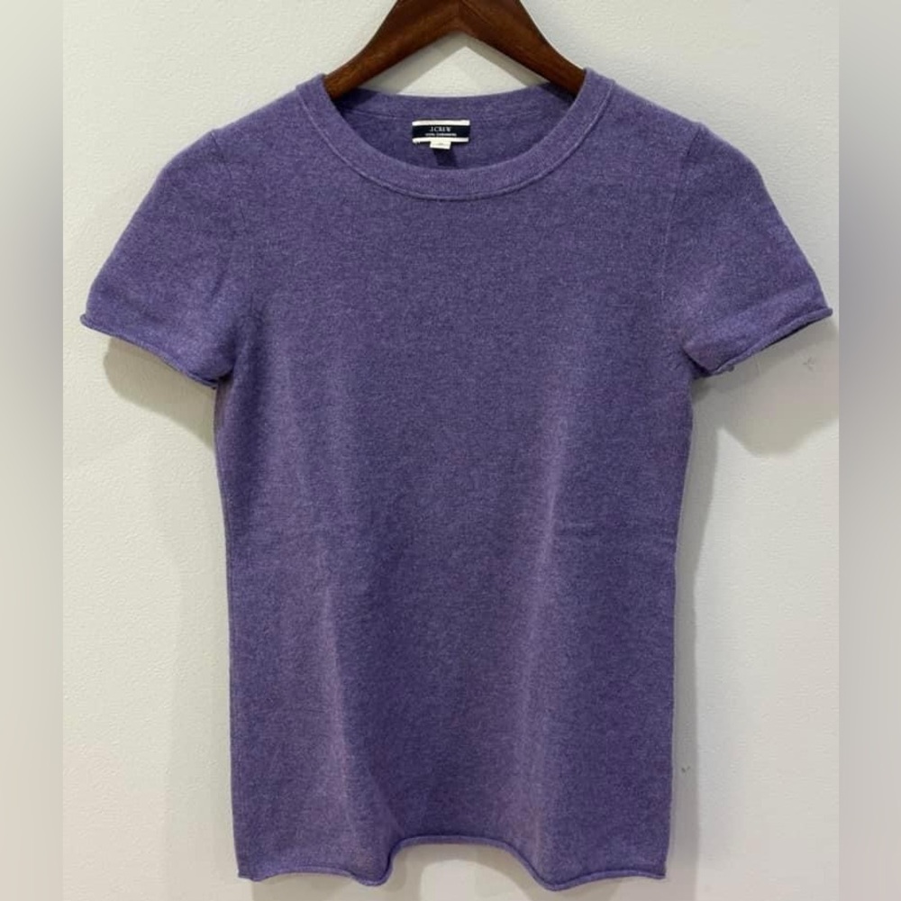 J. Crew Cashmere Short Sleeve Sweater